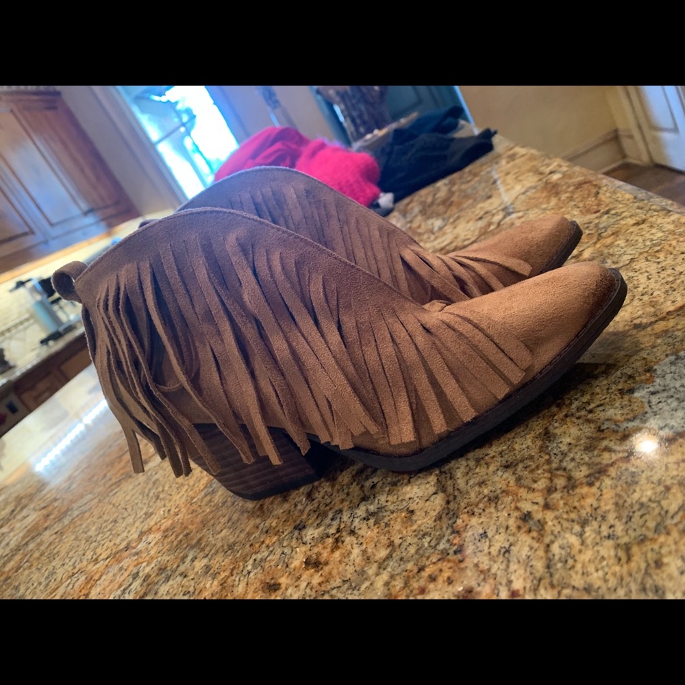 Matisse Fringe Booties